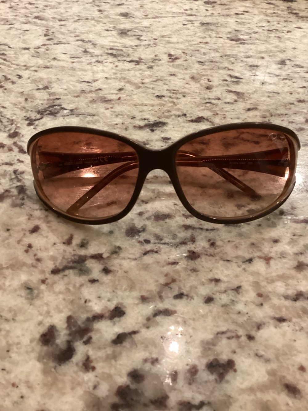 Roberto Cavalli Oversized Brown Frame with Brown Tinted Lenses